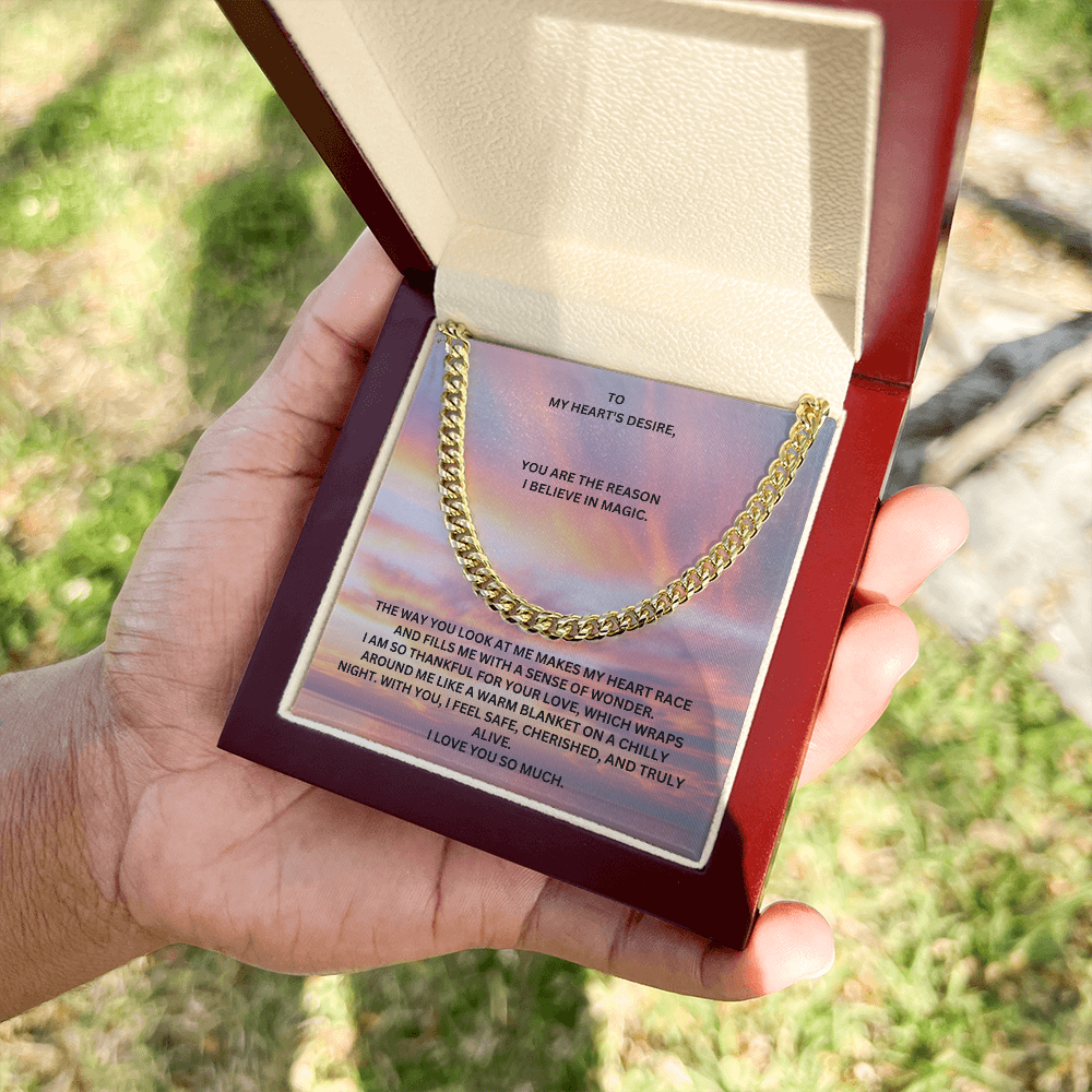 Sunset Clouds Link Chain