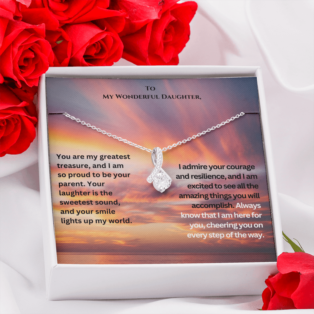 To My Wonderful Daughter- My Light