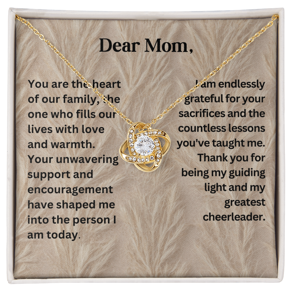 To Mom- My Greatest Cheerleader