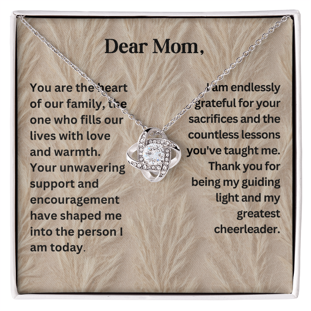 To Mom- My Greatest Cheerleader