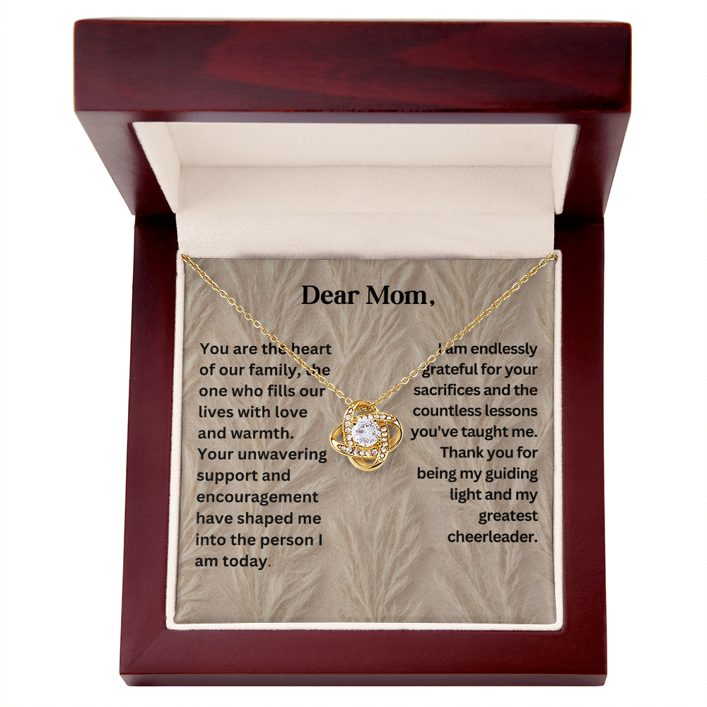 To Mom- My Greatest Cheerleader