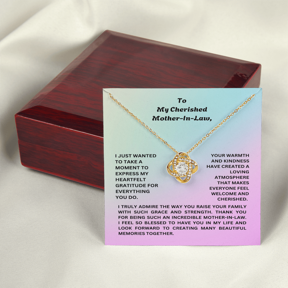 To My Cherished Mother-In-Law- Beautiful Memories