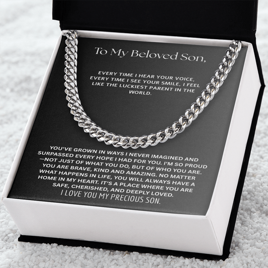 To My Son- Special Gift