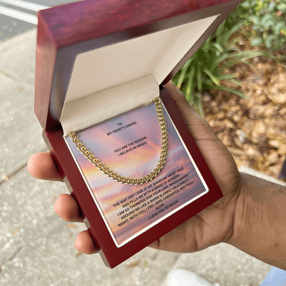 Sunset Clouds Link Chain