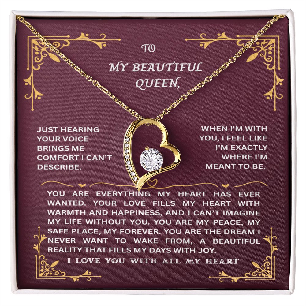 Queen Of My Heart Necklace