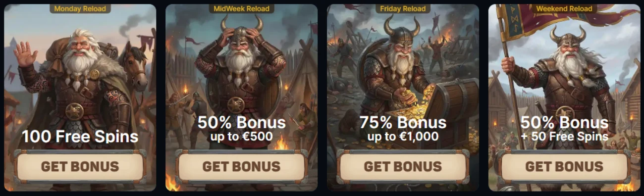 OdinFortune Casino Welcome Bonus — First Deposit Match and Free Spins